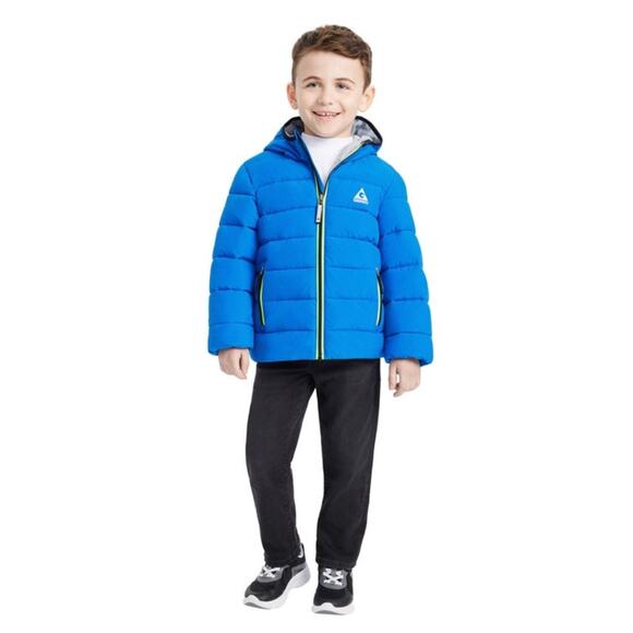 Gerry Boys Size 3T Blue Bubble Puffer Jacket - Picture 7 of 14